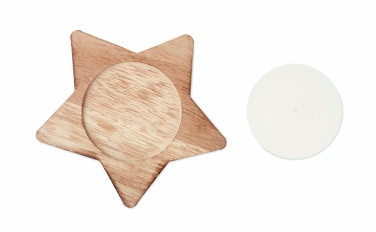 Logotrade meened pilt: Küünal tähepuidust alusel