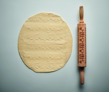 Logotrade reklaamkingitused pilt: Jõulutaigna puidust rullimine