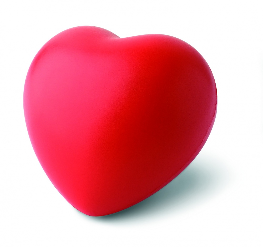 Logo trade reklaamkingid foto: Stressivastane südame PU materjal