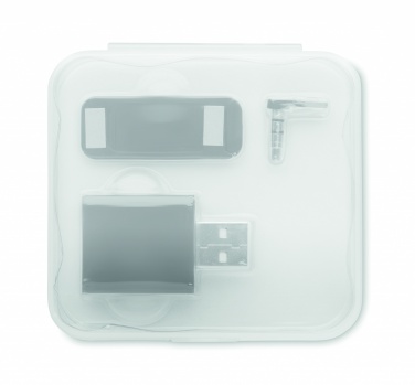 Logo trade reklaamkingituse pilt: Veebikaamera andmete ja heli blokeerija