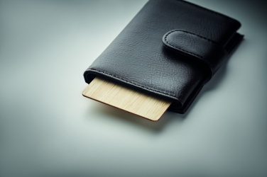 Logotrade ärikingi foto: RFID-kaart bambusest materjalist