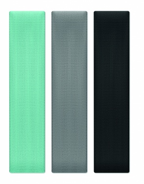 Logo trade firmakingituse pilt: Komplektis 3 fitnessrihma kotis