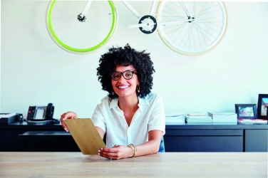 Logo trade reklaamkingi pilt: A4 bambusest lõikelaud