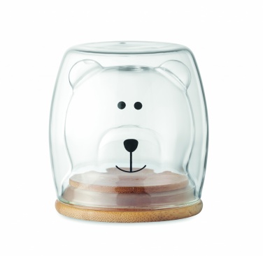 Logotrade ärikingituse foto: Kaheseinaline borosilikaatkruus