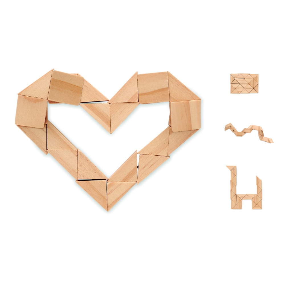 Logotrade reklaamkingid pilt: Puidust pusle/ajumängumäng