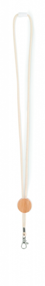 Logotrade ärikingituse foto: Puuvillane metallist konksuga kaelapael