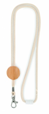 Logotrade reklaamkingituse foto: Puuvillane metallist konksuga kaelapael