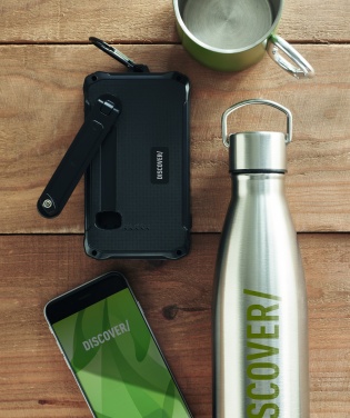 Logotrade ärikingituse foto: 8000 mAh päikeseenergia dünamo laadija