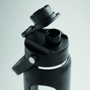 Logotrade ärikingid pilt: Varrukaga klaaspudel 750 ml