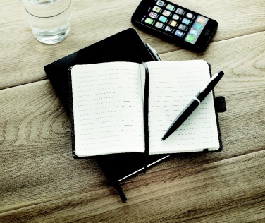 Logo trade firmakingitused foto: A5 märkmik koos pastaka ja järjehoidjaga