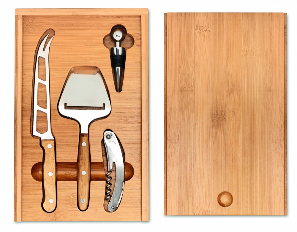 Logotrade reklaamkingid pilt: Juustu ja veini komplekt