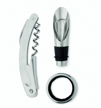 Logo trade firmakingitused foto: Pudelikujuline veinikomplekt