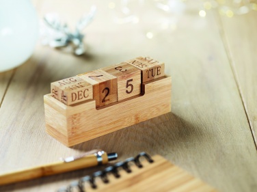 Logo trade ärikingituse pilt: Bambusest kalender