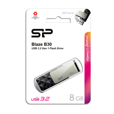 Logo trade firmakingid foto: Pendrive Silicon Power Blaze B30 3.1