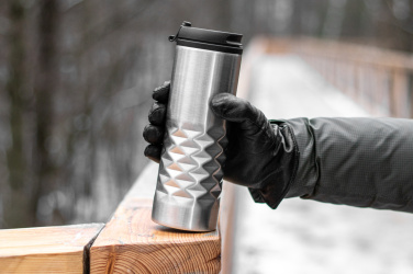 Logotrade meene foto: Termiline roostevabast terasest kruus SANTANDER 500 ml