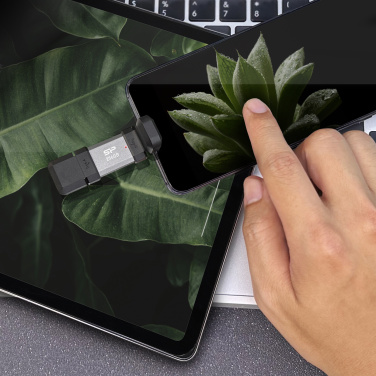 Logo trade reklaamkingituse pilt: Mälupulk Silicon Power Mobile – C51 3.2, 64GB