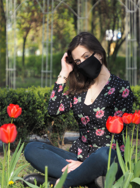 Logo trade firmakingitused foto: MARS PRO puuvillane mask (suurus M) koos tasku ja HEPA-filtriga 1380165