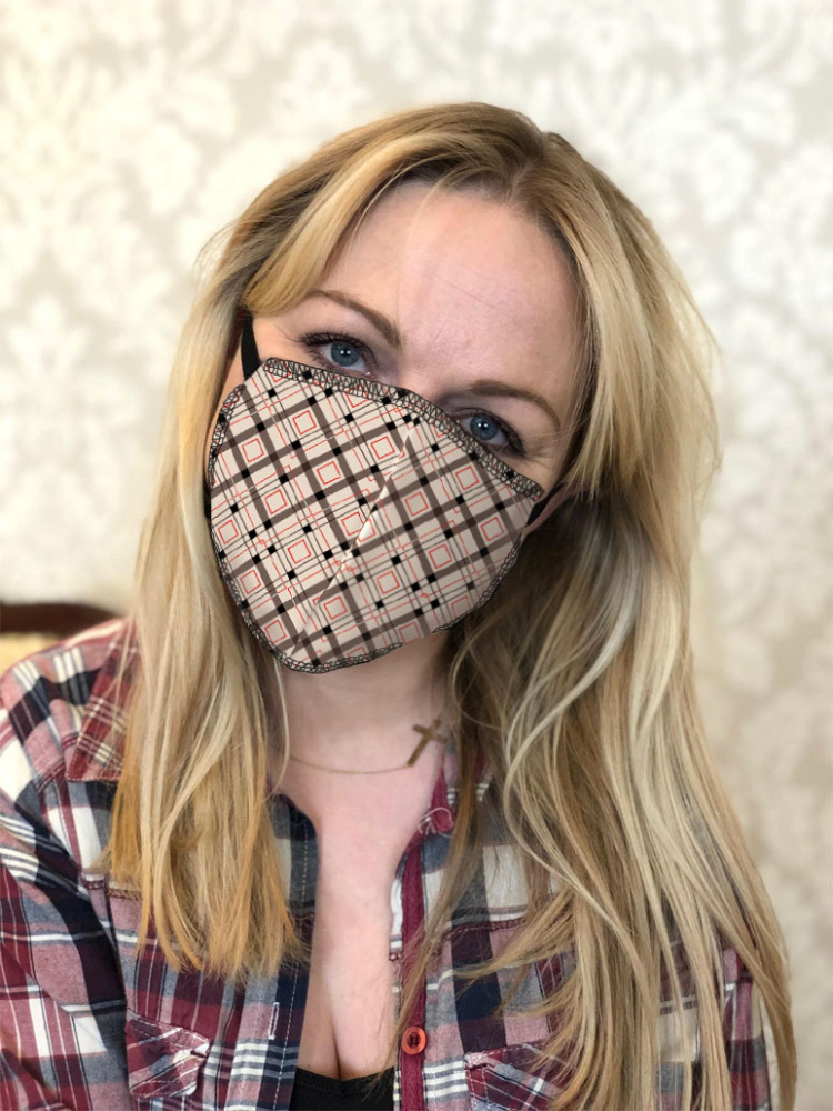 Logo trade ärikingi pilt: ZERIF puuvillane näomask 1400165