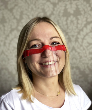 Logotrade reklaamtooted pilt: HESTIA näokaitse - läbipaistev mask suu ja nina jaoks 1452162