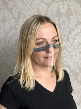 Logo trade reklaamkingituse pilt: KALIPSO näokaitse - läbipaistev mask suu ja nina jaoks 1447162