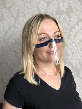Logo trade ärikingi pilt: KALIPSO näokaitse - läbipaistev mask suu ja nina jaoks 1447162