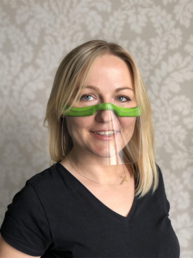 Logo trade reklaamtoote pilt: KALIPSO näokaitse - läbipaistev mask suu ja nina jaoks 1447162