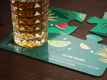 Logotrade meene foto: Komplekt 4 PUZZLE tassialust 1835117