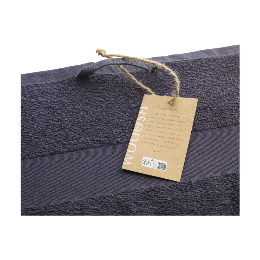 Logo trade ärikingitused foto: Wooosh vannirätik GRS Recycle Cotton Mix 140 x 70 cm