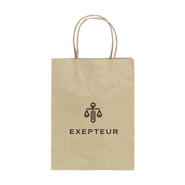 Logo trade firmakingi pilt: Leaf It Bag taaskasutatud murupaber (120 g/m²) M