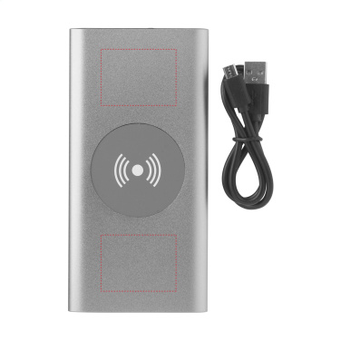 Logotrade ärikingi foto: Alumiiniumist 8000 traadita akupank