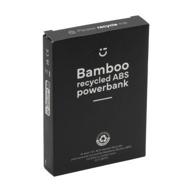 Logo trade meened foto: Boru Bamboo RCS taaskasutatud ABS Powerbanki juhtmeta laadija