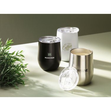 Logo trade reklaamkingi pilt: Huevo RCS Recycled Steel Cup 350 ml termotass