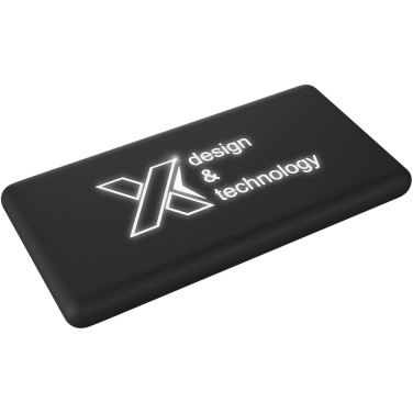 Logo trade reklaamkingituse pilt: SCX.design P30 8000 mAh valgustusega päikesepatareiga akupank