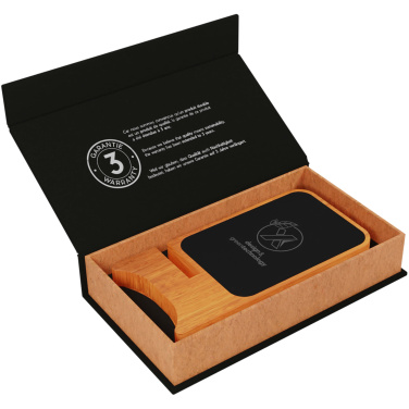 Logo trade firmakingituse pilt: SCX.design W16 10W valgustusega juhtmevaba puidust alus