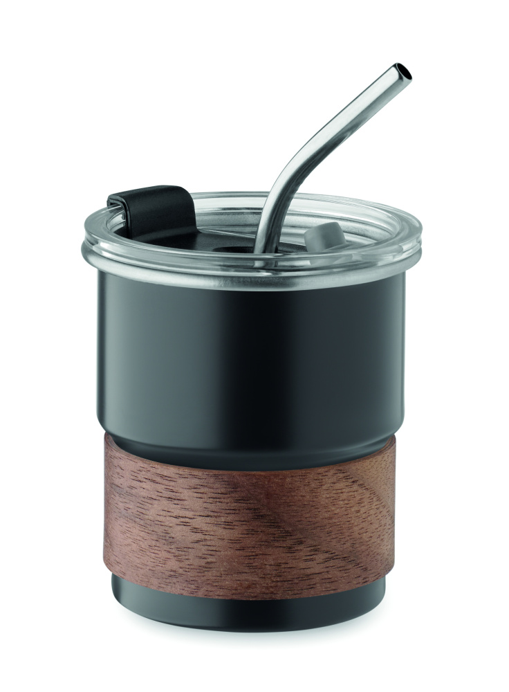 Logo trade firmakingituse pilt: Akaatsiast roostevaba termoskruus, 260 ml