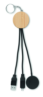 Logotrade ärikingituse foto: BULE võtmehoidjaga 4in1 60 W kaabliga