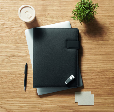 Logotrade firmakingitused pilt: BURGUS A4 kaust ja juhtmevaba laadija