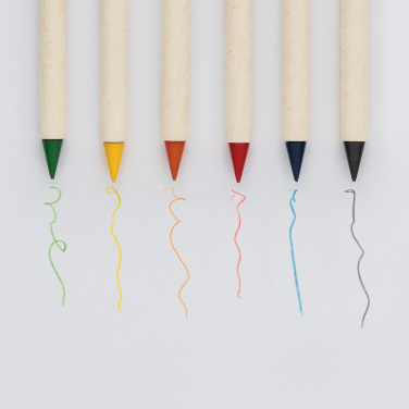 Logo trade reklaamkingituse pilt: Micki GRS infinity 6tk värvipliiatsi komplekt