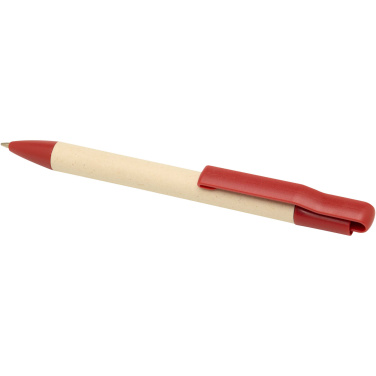 Logotrade reklaamkingi foto: Liliana suhkruroopaberist pastapliiats (sinine tint)