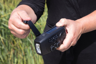 Logotrade reklaamkingituse foto: RescueWave RCS taaskasutatud plastist hädaabiraadio