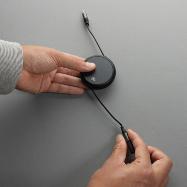 Logo trade meene pilt: Terra RCS alumiiniumist sissetõmmatav 240W 2-in-1 kaabel