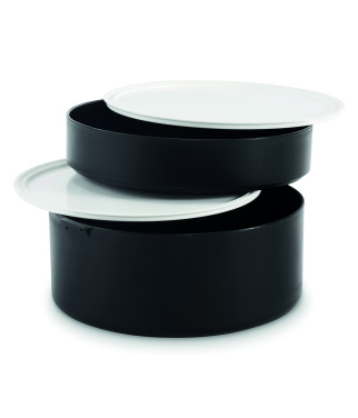 Logotrade reklaamtoote foto: Kahekorruseline PP lõunakarp 950 ml