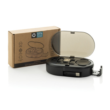 Logo trade ärikingituse pilt: Chargevix RCS rplastic multifunktsionaalne 60W laadimiskomplekt