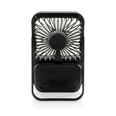 Logotrade meened pilt: Aervina RCS taaskasutatud plastist laetav lauaventilaator