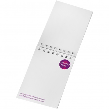 Logo trade mainoslahja kuva: Desk-Mate® kierremuistikirja, A7