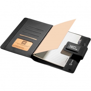 Logo trade mainostuotet tuotekuva: SCX.design O16 -muistikirja varavirtalähteellä, koko A5, valaistuva