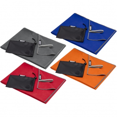 Logotrade mainoslahjat ja liikelahjat tuotekuva: Pieter GRS-kierrätetty erittäin kevyt ja nopeasti kuivuva pyyhe 50 x 100 cm