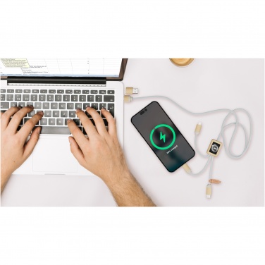 Logo trade liikelahjat tuotekuva: SCX.design C49 5-in-1 latauskaapeli