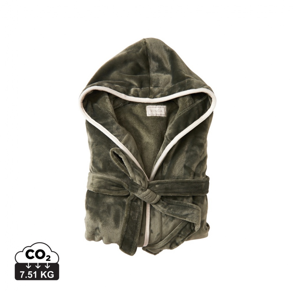 Logo trade mainostuotet tuotekuva: VINGA Louis GRS kierrätetty PET aamutakki