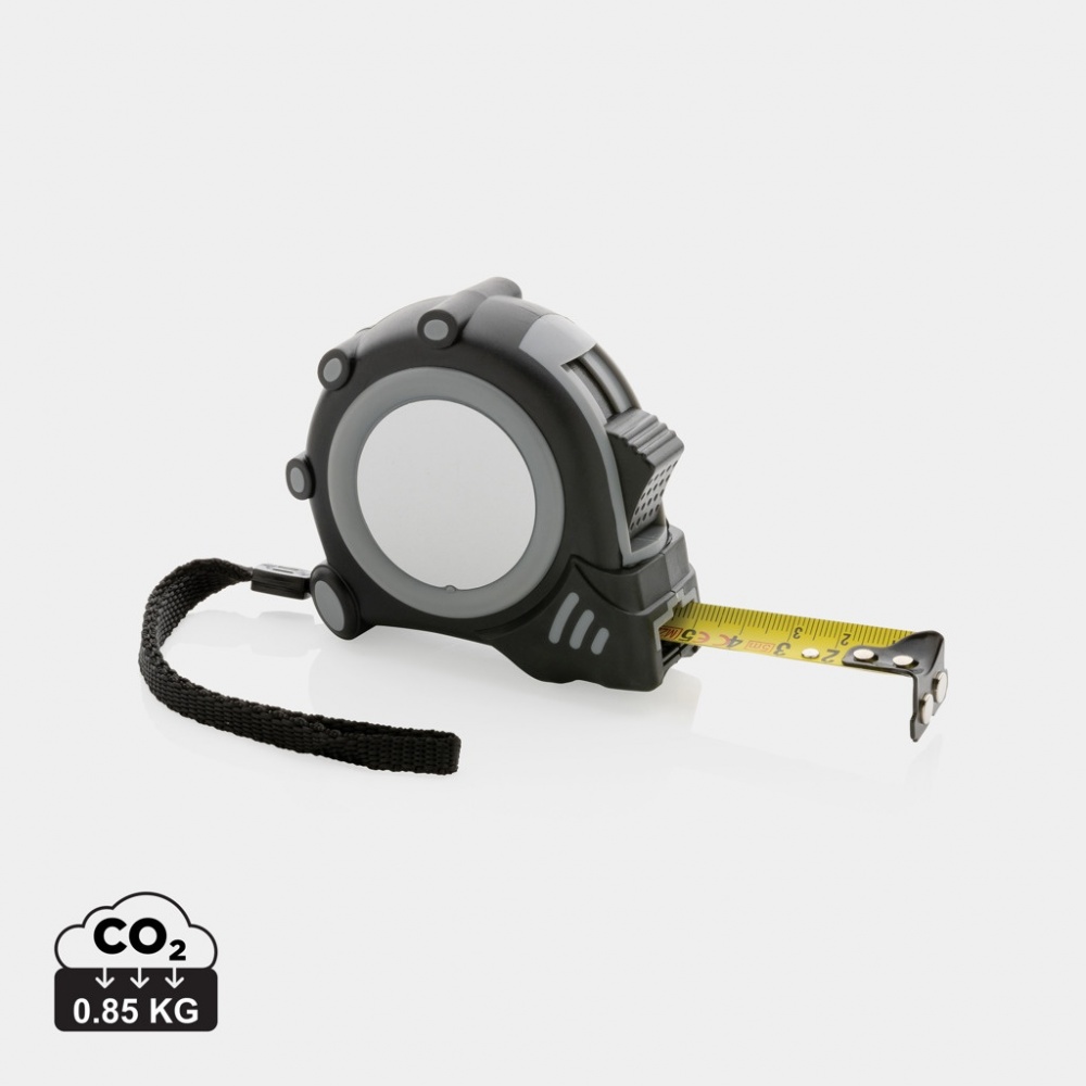 Logo trade mainoslahja kuva: RCS 5M/19mm mittanauha kierrätetystä muovista